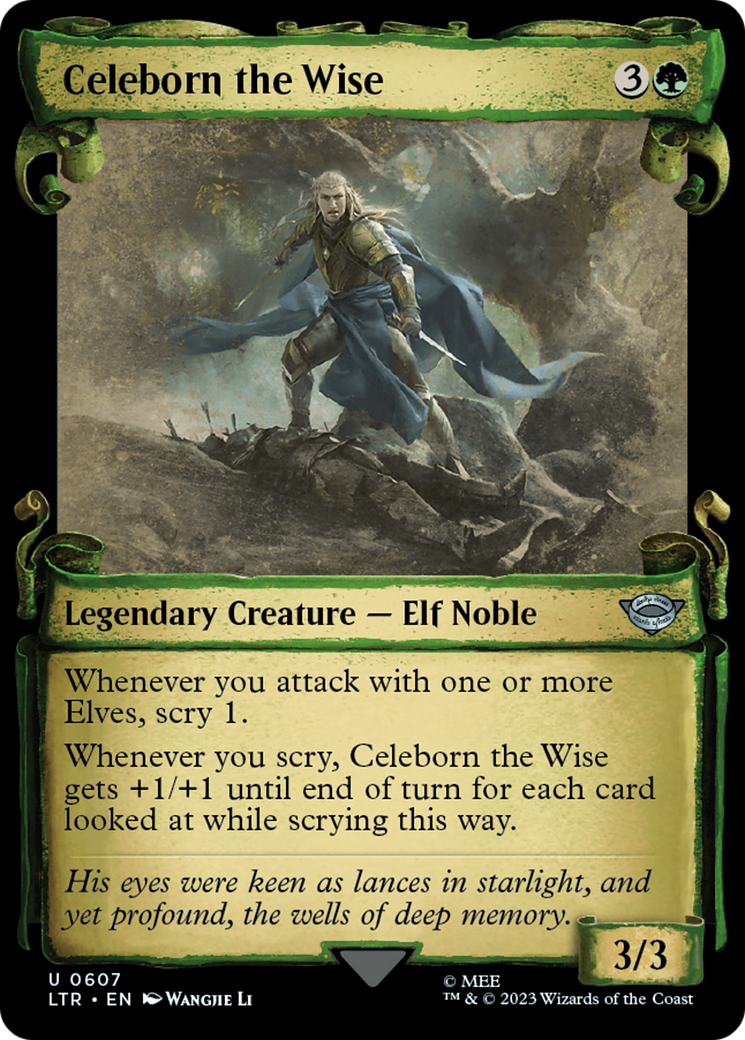 Celeborn the Wise [The Lord of the Rings: Tales of Middle-Earth Showcase Scrolls] | Empire Gaming NC