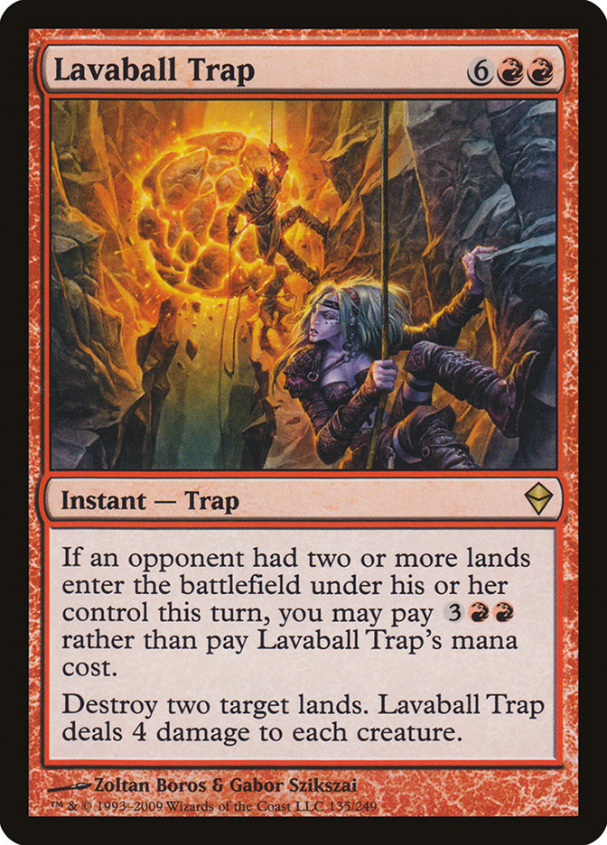 Lavaball Trap [Zendikar] | Empire Gaming NC