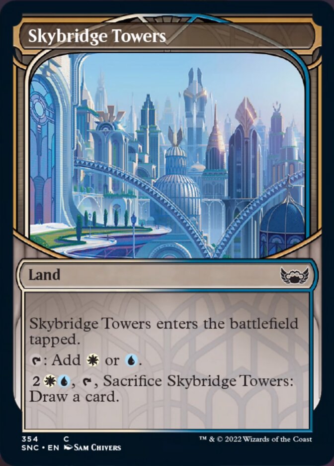 Skybridge Towers (Showcase Skyscraper) [Streets of New Capenna] | Empire Gaming NC