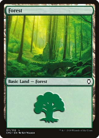 Forest (311) [Commander Anthology Volume II] | Empire Gaming NC