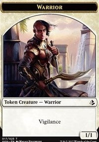 Warrior // Labyrinth Guardian Token [Amonkhet Tokens] | Empire Gaming NC