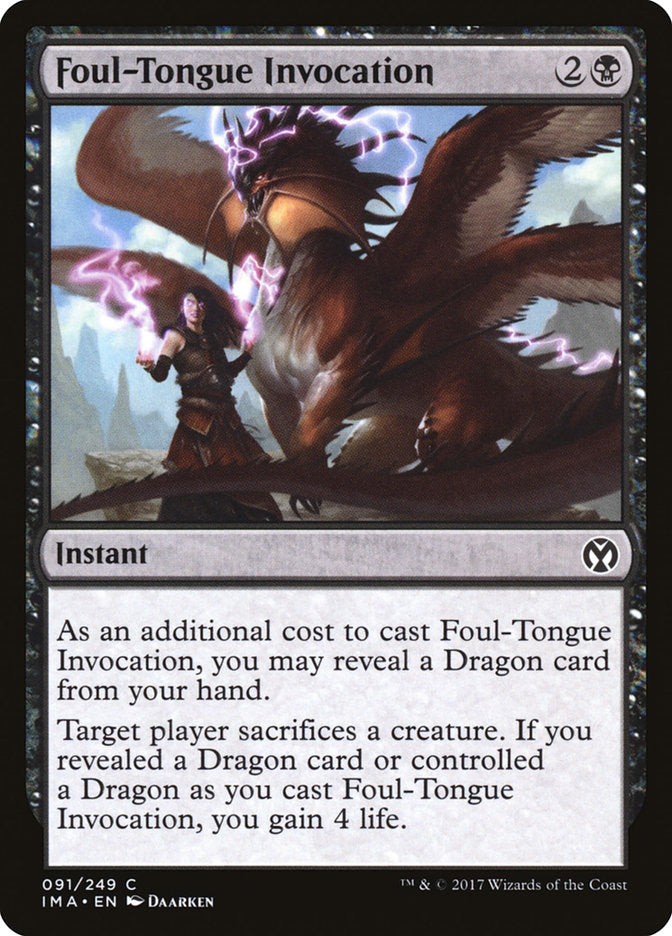 Foul-Tongue Invocation [Iconic Masters] | Empire Gaming NC