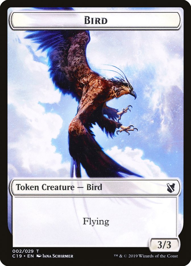 Bird (002/029) [Commander 2019 Tokens] | Empire Gaming NC