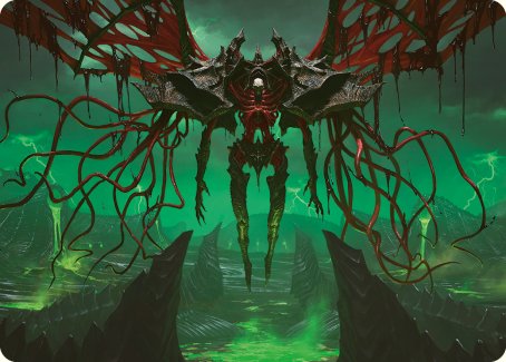 Archfiend of the Dross Art Card [Phyrexia: All Will Be One Art Series] | Empire Gaming NC