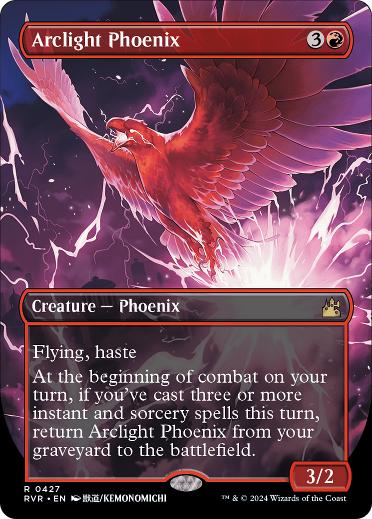 Arclight Phoenix (Anime Borderless) [Ravnica Remastered] | Empire Gaming NC