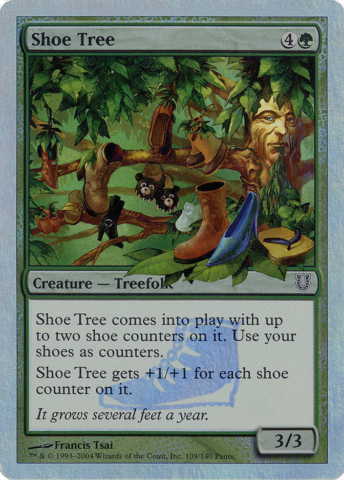 Shoe Tree (Alternate Foil) [Unhinged] | Empire Gaming NC