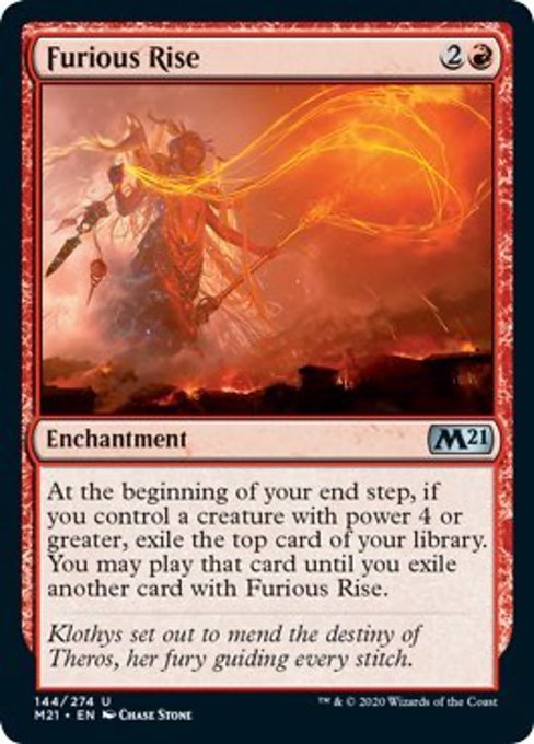 Furious Rise [Core Set 2021] | Empire Gaming NC