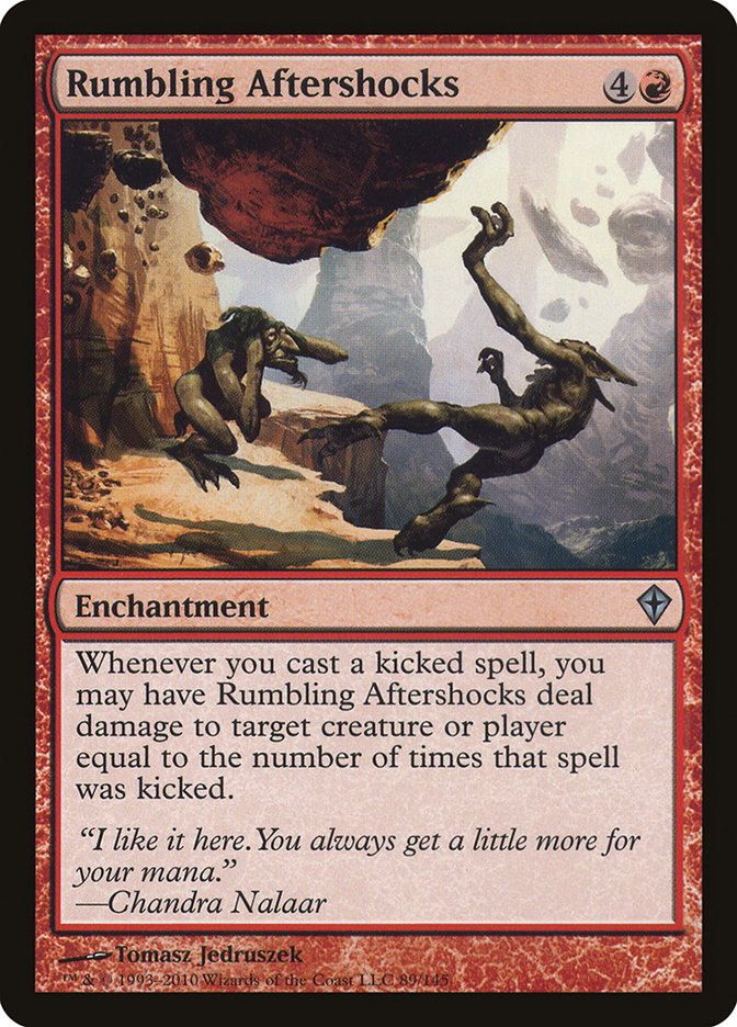 Rumbling Aftershocks [Worldwake] | Empire Gaming NC