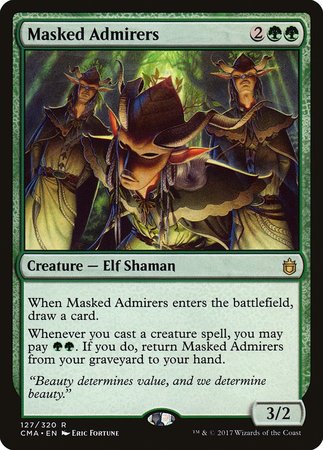 Masked Admirers [Commander Anthology] | Empire Gaming NC