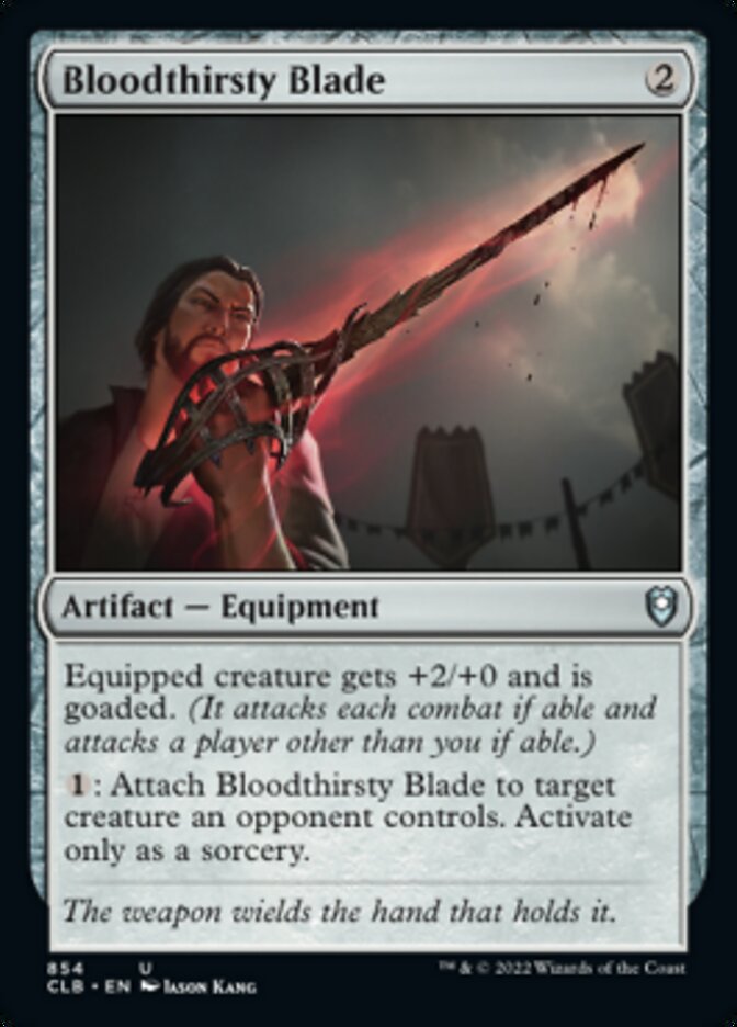 Bloodthirsty Blade [Commander Legends: Battle for Baldur's Gate] | Empire Gaming NC