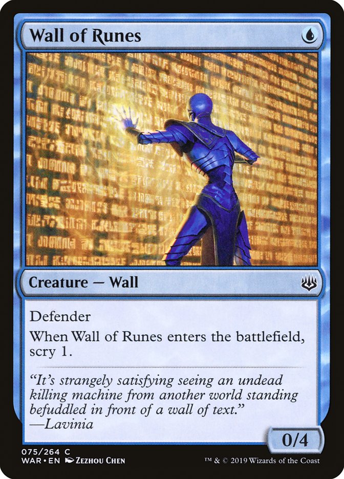 Wall of Runes [War of the Spark] | Empire Gaming NC