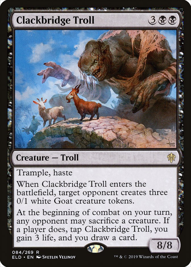 Clackbridge Troll [Throne of Eldraine] | Empire Gaming NC