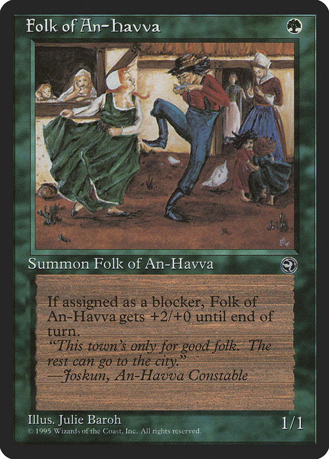 Folk of An-Havva (Joskun Flavor Text) [Homelands] | Empire Gaming NC