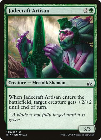 Jadecraft Artisan [Rivals of Ixalan] | Empire Gaming NC