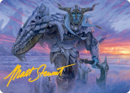 Frost Giant Art Card (Gold-Stamped Signature) [Dungeons & Dragons: Adventures in the Forgotten Realms Art Series] | Empire Gaming NC