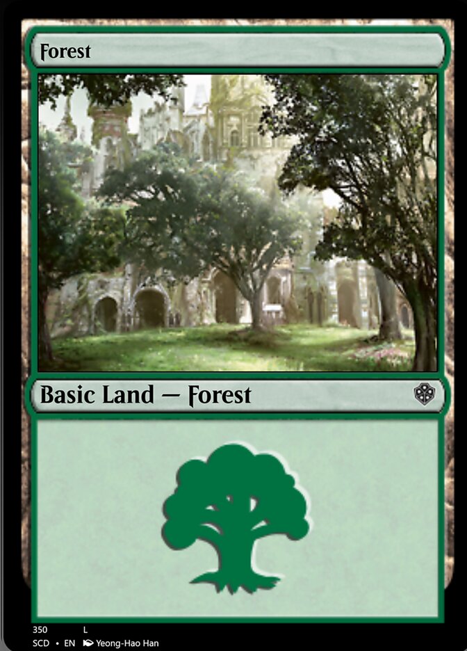 Forest (350) [Starter Commander Decks] | Empire Gaming NC