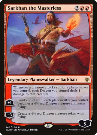 Sarkhan the Masterless [War of the Spark] | Empire Gaming NC