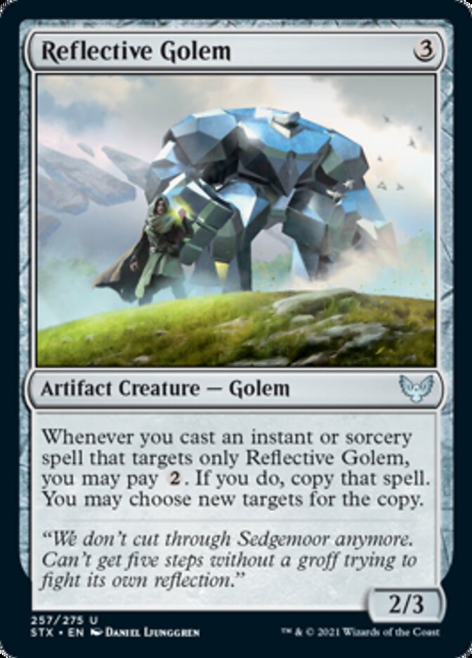 Reflective Golem [Strixhaven: School of Mages] | Empire Gaming NC