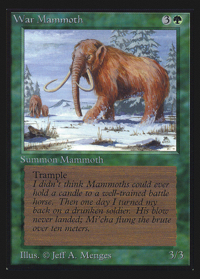 War Mammoth (IE) [Intl. Collectors’ Edition] | Empire Gaming NC