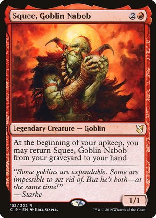 Squee, Goblin Nabob [Commander 2019] | Empire Gaming NC