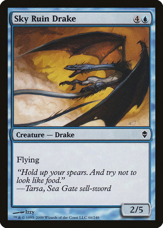 Sky Ruin Drake [Zendikar] | Empire Gaming NC