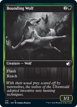 Bounding Wolf [Innistrad: Double Feature] | Empire Gaming NC