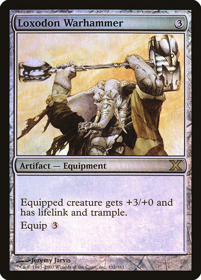 Loxodon Warhammer (Premium Foil) [Tenth Edition] | Empire Gaming NC