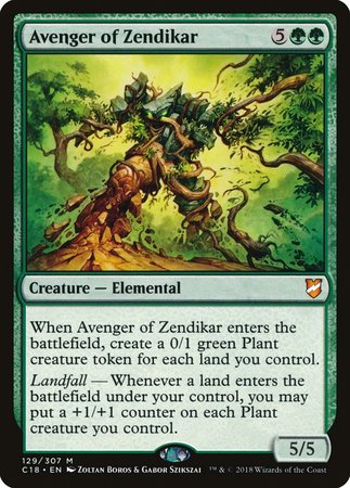 Avenger of Zendikar [Commander 2018] | Empire Gaming NC