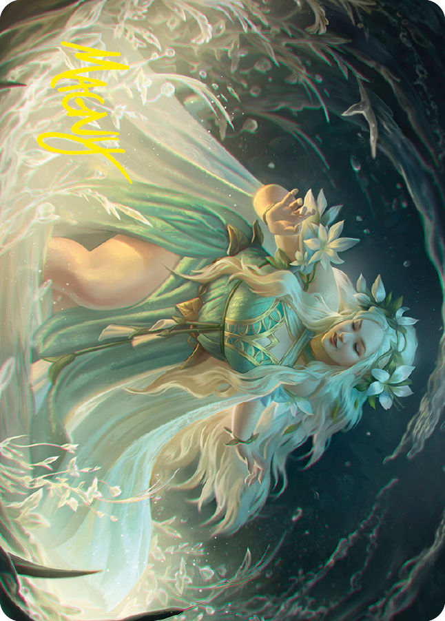 Goldberry, River-Daughter Art Card (Gold-Stamped Signature) [The Lord of the Rings: Tales of Middle-earth Art Series] | Empire Gaming NC