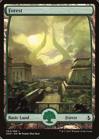 Forest (254) - Full Art [Amonkhet] | Empire Gaming NC