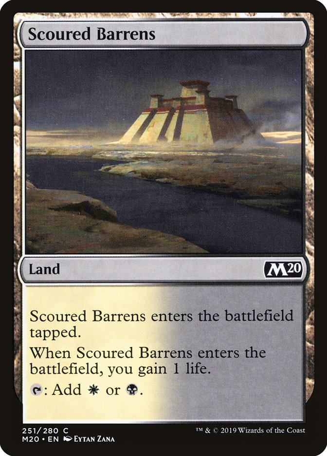 Scoured Barrens [Core Set 2020] | Empire Gaming NC