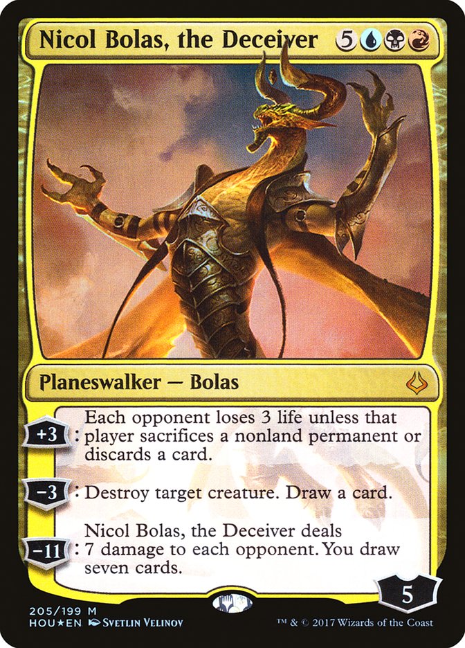 Nicol Bolas, the Deceiver [Hour of Devastation] | Empire Gaming NC