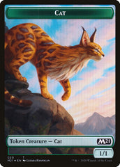 Beast // Cat (020) Double-sided Token [Core Set 2021 Tokens] | Empire Gaming NC