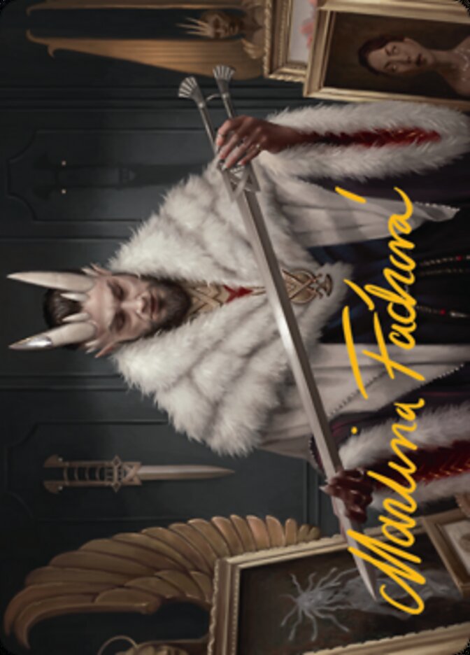 Lord Xander, the Collector Art Card (Gold-Stamped Signature) [Streets of New Capenna Art Series] | Empire Gaming NC