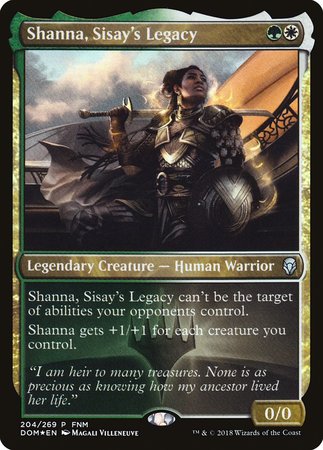 Shanna, Sisay's Legacy [Dominaria Promos] | Empire Gaming NC