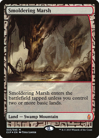 Smoldering Marsh [Zendikar Expeditions] | Empire Gaming NC