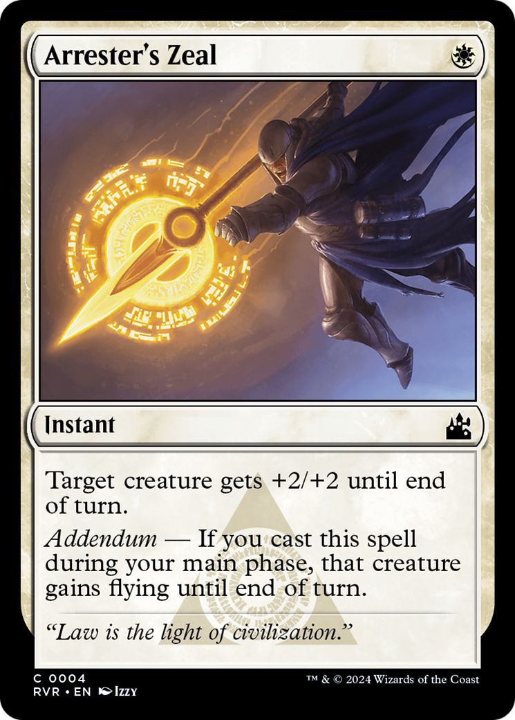 Arrester's Zeal [Ravnica Remastered] | Empire Gaming NC