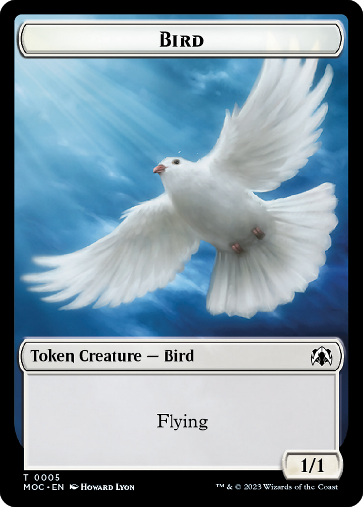 Bird // Kobolds of Kher Keep Double-Sided Token [March of the Machine Commander Tokens] | Empire Gaming NC