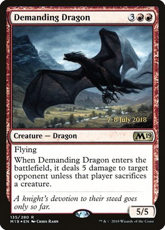 Demanding Dragon [Core Set 2019 Promos] | Empire Gaming NC