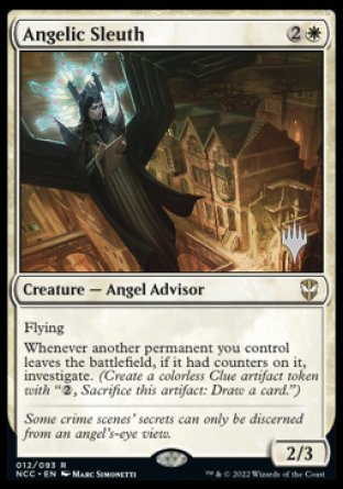 Angelic Sleuth (Promo Pack) [Streets of New Capenna Commander Promos] | Empire Gaming NC