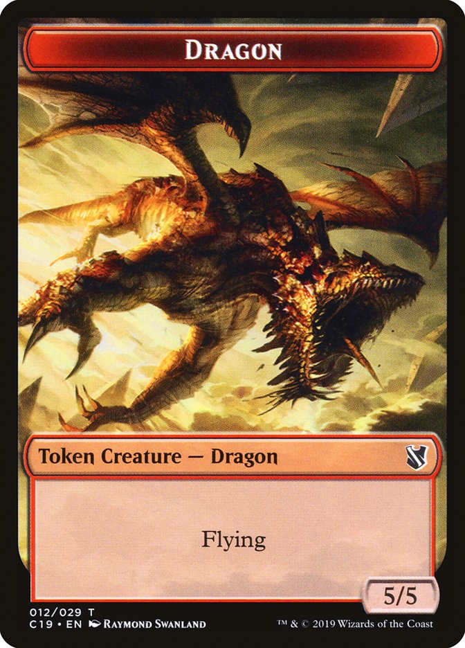 Dragon [Commander 2019 Tokens] | Empire Gaming NC