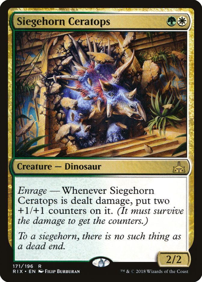 Siegehorn Ceratops [Rivals of Ixalan] | Empire Gaming NC