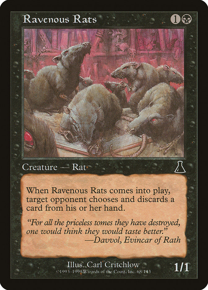 Ravenous Rats [Urza's Destiny] | Empire Gaming NC