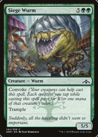 Siege Wurm [Guilds of Ravnica] | Empire Gaming NC