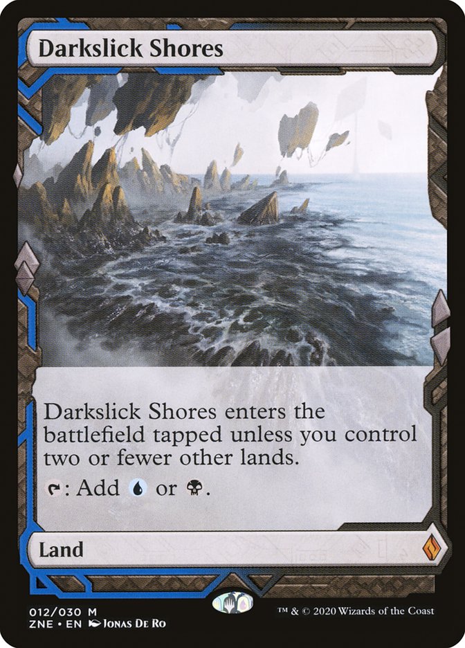 Darkslick Shores [Zendikar Rising Expeditions] | Empire Gaming NC