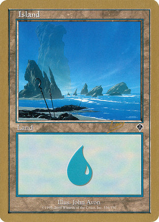 Island (336) - 2002 Raphael Levy (INV) [World Championship Decks 2002] | Empire Gaming NC