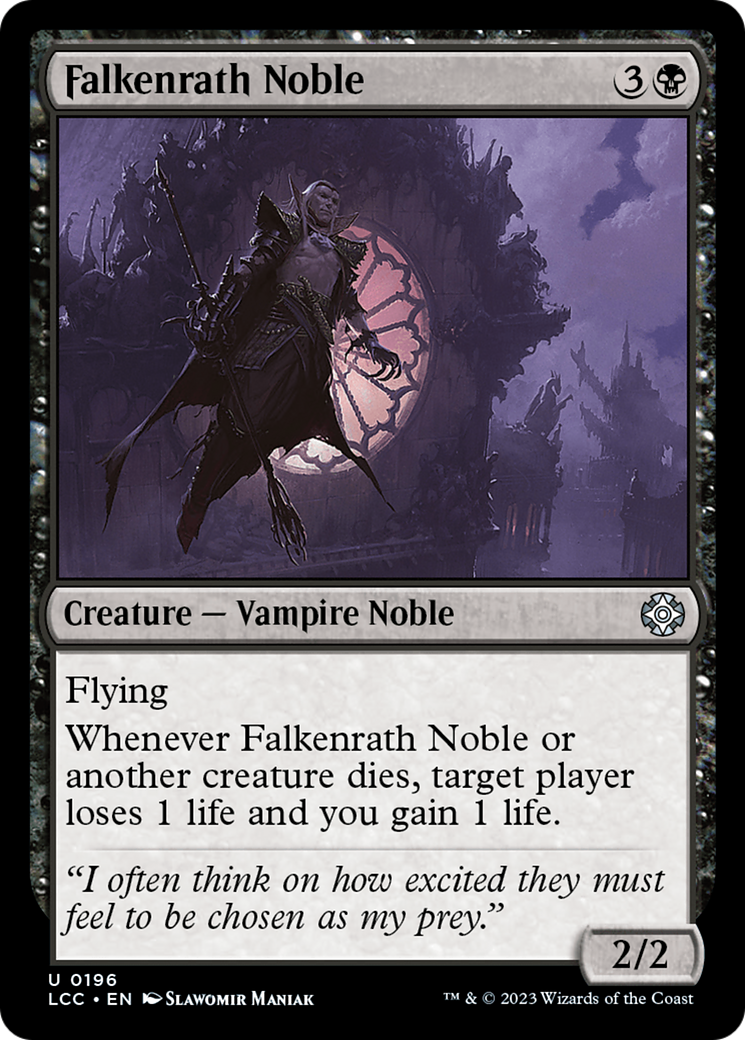 Falkenrath Noble [The Lost Caverns of Ixalan Commander] | Empire Gaming NC