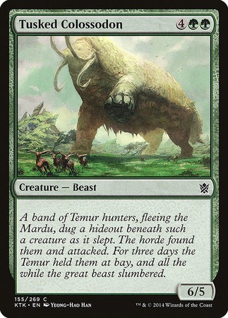 Tusked Colossodon [Khans of Tarkir] | Empire Gaming NC