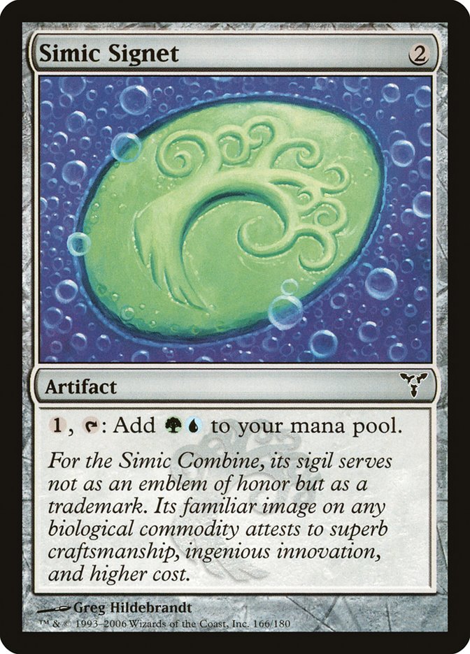 Simic Signet [Dissension] | Empire Gaming NC