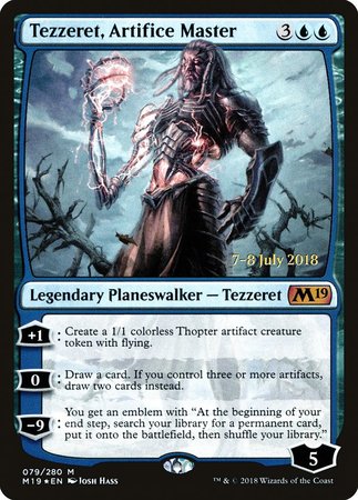 Tezzeret, Artifice Master [Core Set 2019 Promos] | Empire Gaming NC